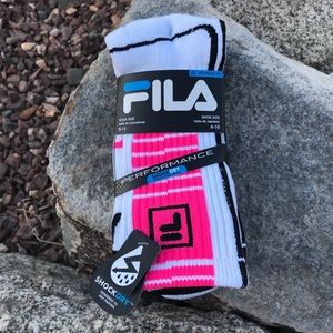 🏃‍♀️ FILA Athletic Socks 2 PACK